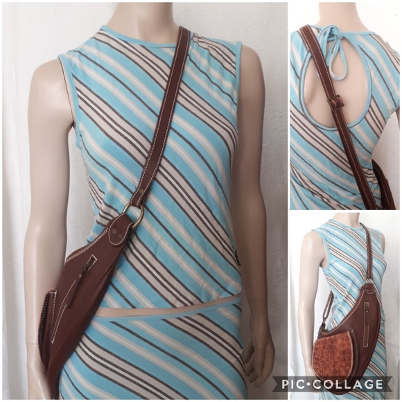 Matteo Mio | Leather Crossbody Purse - Picture 2 of 8